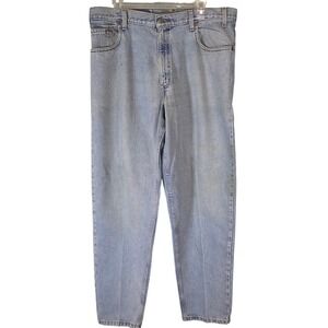 VTG 00's Levis 560 Loose‎ Fit Jeans Tapered Leg Light Wash Denim Mens Size 36x32